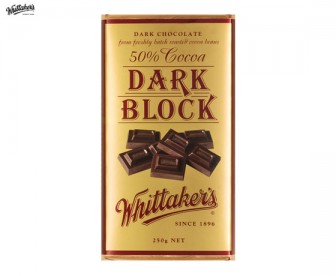 Whittaker's 惠特克 黑巧克力 250克(50%可可) Whittaker's 惠特克 黑巧克力 250克(50%可可)